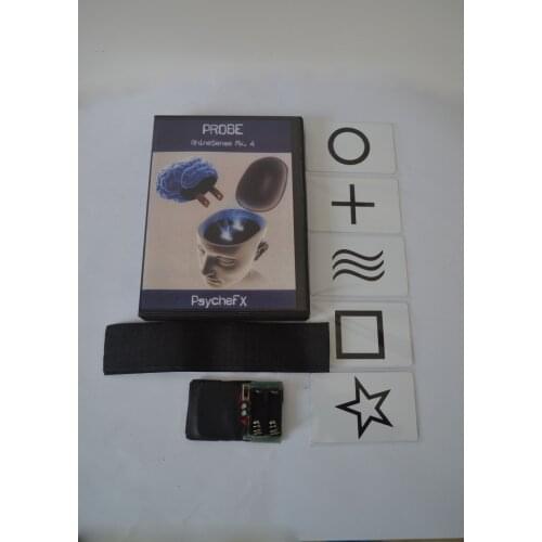 Probe RhineSense Mk. 4 (ESP card version + DVD) Magic Tricks Fun Street Magia Mentalism Gimmick Props for Professional Magicians