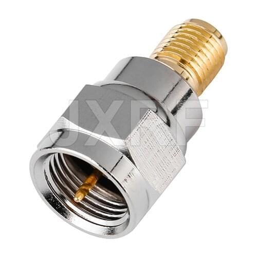 10pcs RF connector SMA to F adapter SMA female to F male Jack connector Free shipping