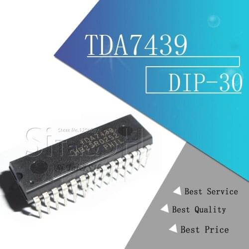 2pcs TDA7439 DIP-30 7439 DIP new original