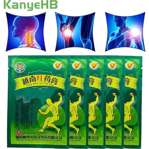 24pcs Vietnam Red Tiger Balm Medical Arthritis Pain Plaster Upper Body Back Muscle Joint Neck Arm Massage Pain Relief Patch A102