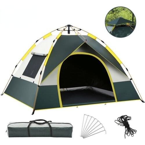 Spot Outdoor Camping 2-3-4 Person Automatic Tent Quick-opening Sunscreen Camping Tents