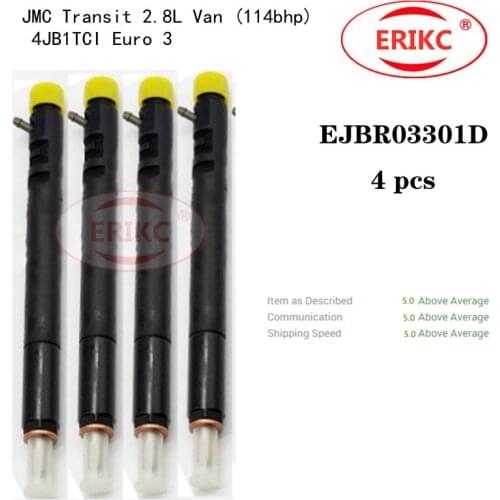 ERIKC Auto Injector 4PC EJBR03301D EJBR03401D A6640170021 EJBR04501D FOR Ssangyong Actyon 200 2.0L Xdi MPV 4WD (141bhp) Euro4/3