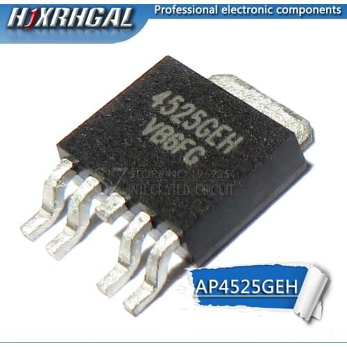 1PCS AP4525GEH TO252-5 AP4525 TO252 4525GEH TO-252 SMD