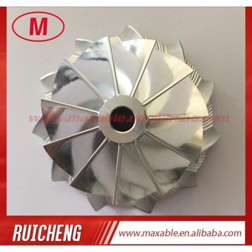 GT2554R 42.12/54.39mm 11+0 blades high performance turbocharger billet/milling/aluminum 2618 compressor wheel for racing