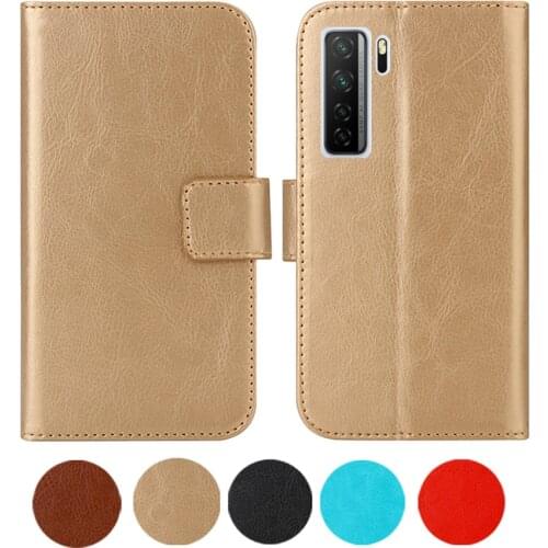 Leather Case For Huawei nova 7 SE 5G Retro Flip Cover Wallet Coque for Huawei nova 7 SE 5G Phone Case Fundas Etui Bags Magnetic