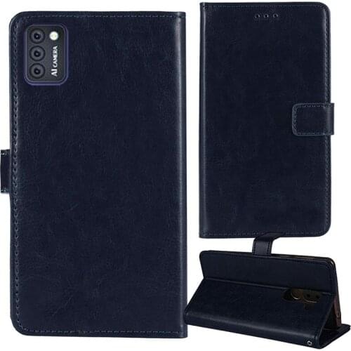 For CUBOT Note 7 5.5" Leather Case Protector Pure Color Wallet Stand Flip Cover for CUBOT C30 X30 J9 Funda Phone Bag