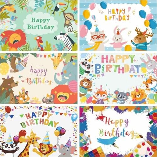 Laeacco Painting Theme Colorful Pigment Brush Birthday Backdrop Photographic Background For Photo Studio Photophone Photocall