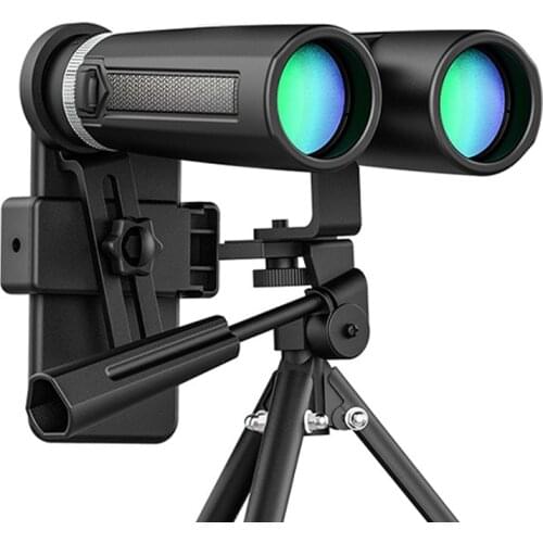 Powerful High Clarity 12X42 Telescope For Smartphone BAK4 Prism HD Zoom Outdoor Hunting Optical Lll Night Vision Binocular Fixed