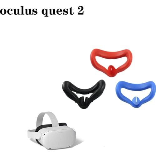 New For Oculus Quest 2 Replacement Face Pad Cushion Face Cover Bracket Protective Mat Eye Pad For Oculus Quest 2 VR Accessories