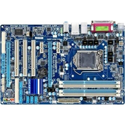 Used Gigabyte GA-P55-USB3L Original Used H55 Motherboard P55-USB3L P55 Socket LGA 1156 DDR3 ATX