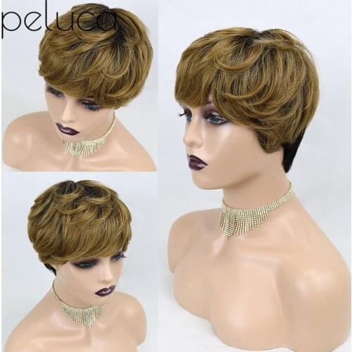 Peluca Full Wigs Machine