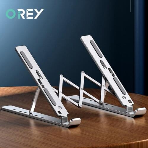 Portable Laptop Stand Aluminum Laptop Table Base Foldable Support Notebook Stand For Macbook Computer Tablet iPad Holder Bracket