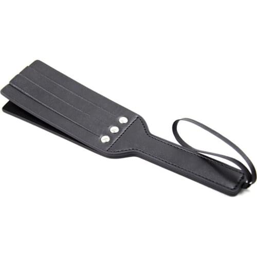 PU Leather Spanking Paddle Whip Sexy Flogger Slave Sex Adult Game Fetish Sex Toy for Couple Pat BDSM Clap Flirting Sex Products