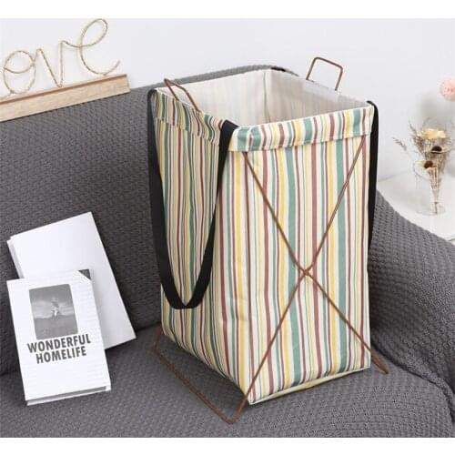 Folding Panier De Rangement Kids Toys Dirty Washing Clothes Toys Sundries Storage Bucket Dirty Laundry Basket Household Wasmand