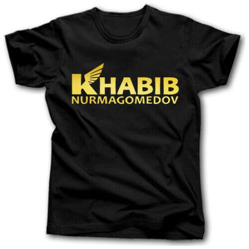 Unique Dagestan Eagle KHABIB NURMAGOMEDOV MMA Martial Arts T-Shirt. Summer Cotton O-Neck Short Sleeve Mens T Shirt New S-3XL