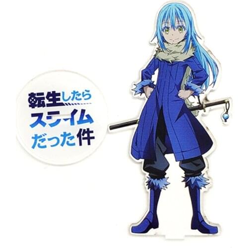 That Time I Got Reincarnated as a Slime Rimuru Tempest acrylic standee figurines desk decoration cake topper anime