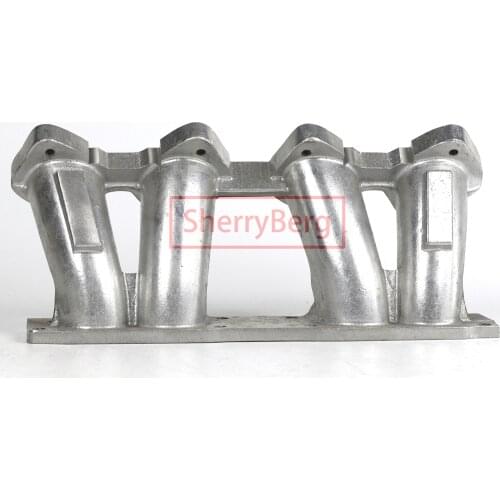 SherryBerg Inlet Intake Manifold For SAAB 99-900 Twin Tual Weber FAJS 45 DCOE EMPI Dellorto 45DHLA Carburetor Carb Carburador