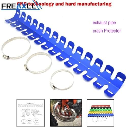 CNCFor HONDA CRF450X CRF250X CRF250L CRF 450X/250LX/250L Motorcycle Exhaust Shield Protector Cover Heat Protection