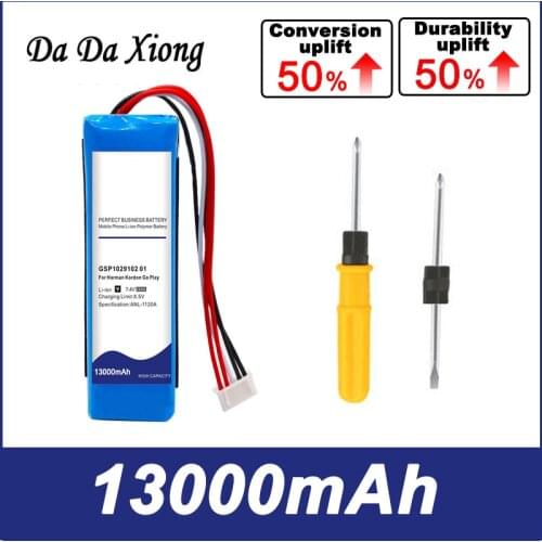 GSP1029102 01 9000mAh Battery for Harman Kardon Go Play Mini / Go Play Speaker Batteries + free gfit