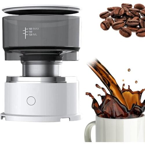 Automatic Hand Rotating Maker Electric Auto Coffee Machine for Home Office