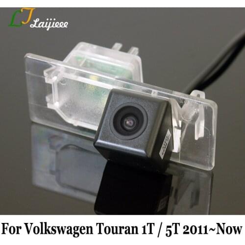 Reverse Camera For Volkswagen VW Touran 1T 5T Golf Touran 2012~2015 To Present / Car HD Wide Angle Rear Backup Parking Cameras