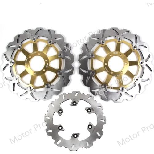 For Yamaha TRX 850 1995 - 2000 Front Rear Brake Disc Disk Rotor Motorcycle TRX850 1996 1997 1998 1999 TDM TDM850 FZS FAZER 600