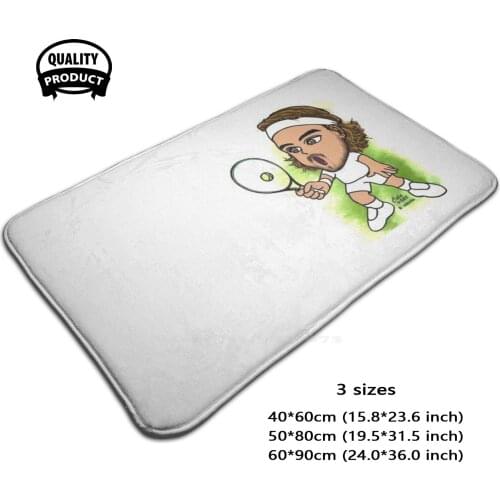 Tsitsipas Soft House Family Anti-Slip Mat Rug Carpet Tennis Tennis Pro Tsitsipas Atp Tennis Player Next Gen