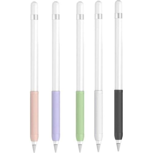 Soft Thin Silicone Touch Stylus Pen Replacement Cover Sleeve Cute Colors for Tablet 1 2 Pencil Case