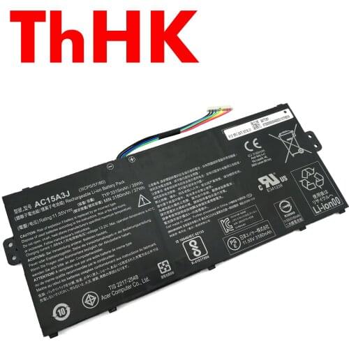 Genuine Original AC15A3J AC15A8J Laptop Battery For ACER Chromebook 11 C735 C738T CB3-131-C1CA R11 CB5-132T-C32M CB5-132T-C732