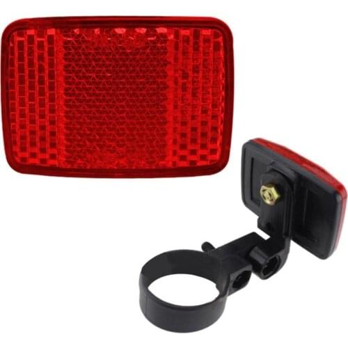 2018 New Bicycle Front Rear Reflective Lens MTB Road Bike Automatic Reflectors Cycling Warning Light Cycling Safety Accessories