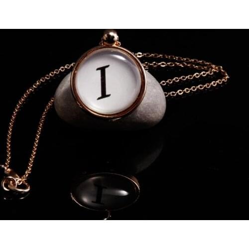 Mother of Pearl Letter Necklace