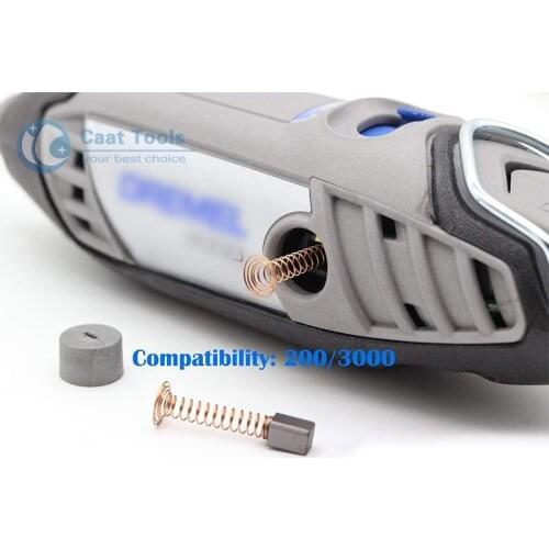 Carbon Brush Motor for BOSCH Dremel DREME 3000 200 4000 Brush Repairing Part for Electric Rotary Motor Tools