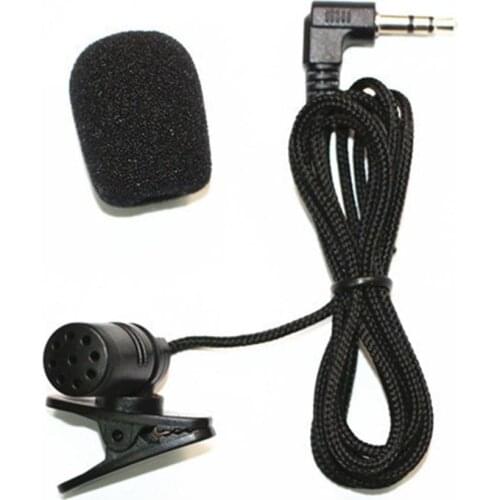 1 PCS Clip Collar Microphones Phone Microphone 3.5 mm Jack Hands-free Lapel Mini Wired MIC