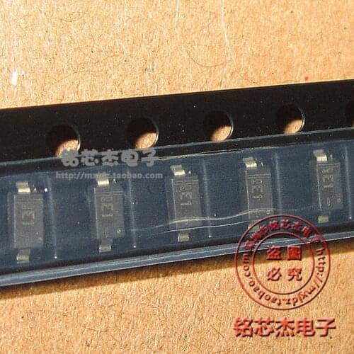 100pcs MMSZ5231B MMSZ5231 Zener diode 500mW, 5.1V SMD marking E1 in stock New Original IC