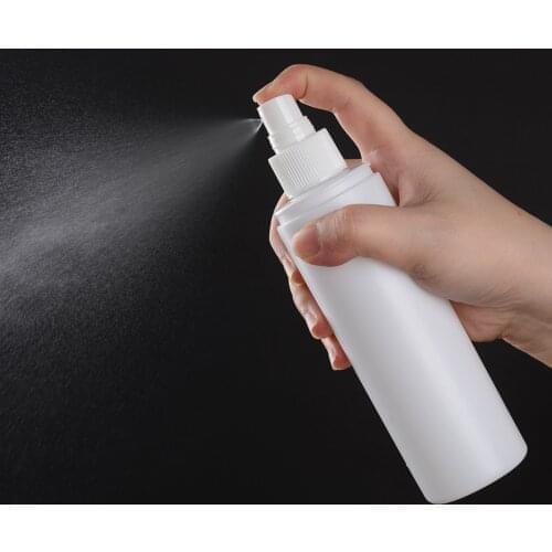 24ps/lot 200ml white Plastic Spray Bottles with white Fine Mist Sprayer Toner lotion pump refillable bottles home reuse