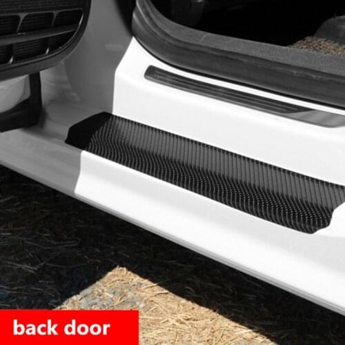 4Pcs Auto Tür Sill Schutz Tür-Schwellen-verschleiss-Platte Aufkleber for DAIHATSU terios sirion yrv charade mira AUTO zubehör