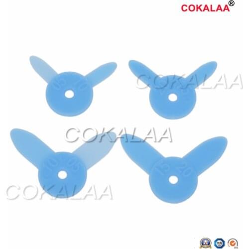 4pcs/kit Dental Diastema Measuring Ruler For Tooth Wedge Measurement Tool Orthodontic Interproximal Dentistry Instrument