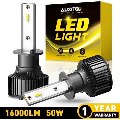 AUXITO 2Pcs H1 H4 H7 LED Canbus Bulbs Car Headlights For Mercedes W203 W204 W205 C Class 2001-2017 H11 HB4 HB3 9005 LED Headlamp