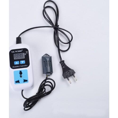 XK-W2008 Digital Display Humidity Controller Humidity Control Meter Humidification Dehumidification Constant Humidity