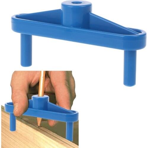 Woodworking Drill Locator Marking Center Finder Line Scriber Wood Tools F1FC