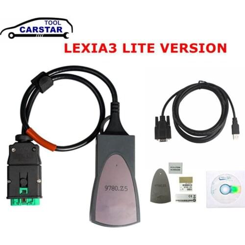 High Quality Lexia 3 PP2000 Diagbox V7.83 with Firmware 921815C Lexia3 V48/V25 For Citroen for Peugeot OBDII diagnostic tool