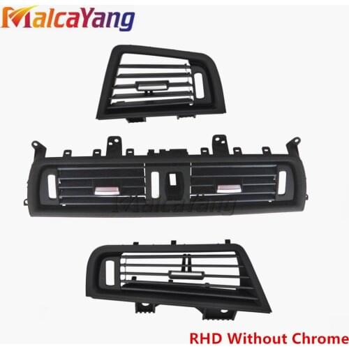 For BMW 5 Series F10 F11 F18 520 523 525 528 Right Hand Drive RHD Full Set without Chrome Air Conditioning AC Vent Grille Outlet