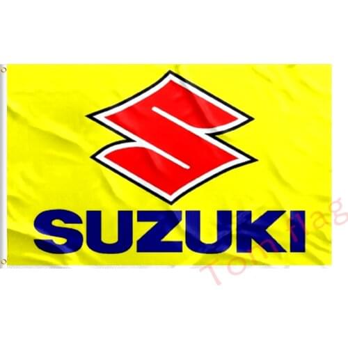 Suzuki Motocross Flag 3'x5' Banner