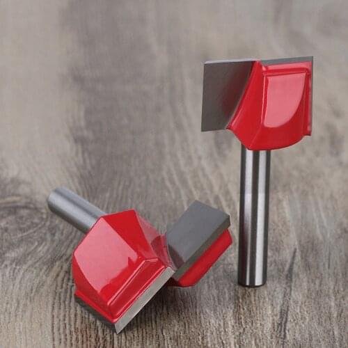 1pc Woodworkers CNC Router Bottom Cleaning Router Woodworking Bits SHK 6mm high quality