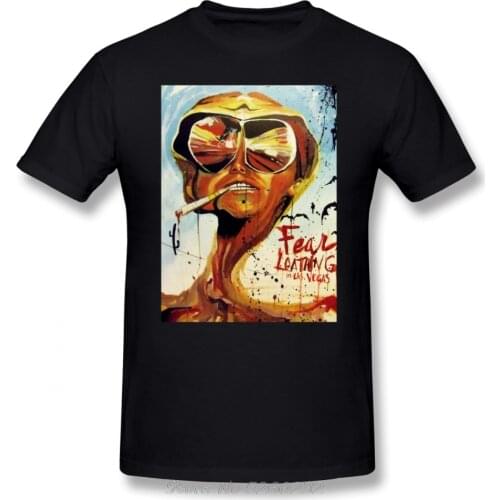 Fear And Loathing In Las Vegas T Shirt Fear And Loathing In Las Vegas T-Shirt Oversized Streetwear Tee Shirt Cotton Tshirt