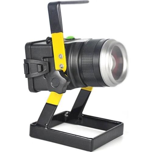 IP65 30W Floodlight Portable Rechargeable Work Emergency flood light for Traveling Camping Fishing Outdoor Spotlight LED