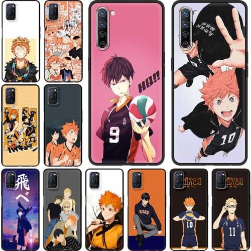 Haikyuu Volleyball Anime Silicone Phone Case For Oppo A9 2020 A52 A53 Find X2Lite X2 Reno3 Reno4 Pro 5G Ace F11 Fundas Cover