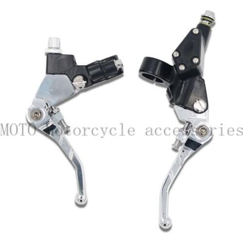 Modified Dirt Bike 7/8" Clutch lever mirror seat Horns Hydraulic brake Master Cylinder For XR AX-1 KLX KDX CRM 8mm Tubing screw