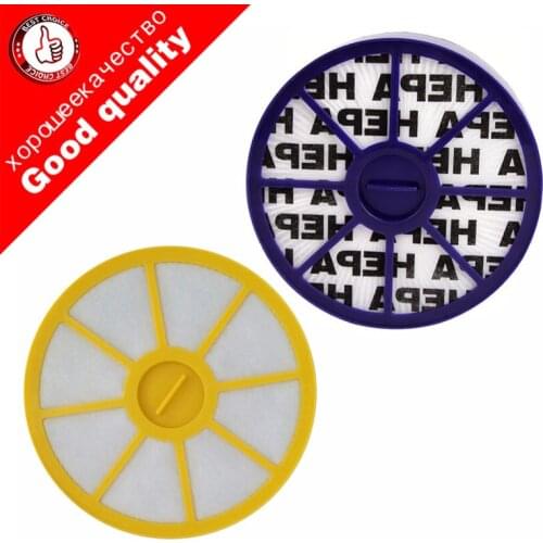Front & Back HEPA Filter Kit for Dyson DC05 DC08 DC15 DC19 DC20 DC21 Pre & Post ,Upper & Lower Motor Allergy Vacuum Replacement
