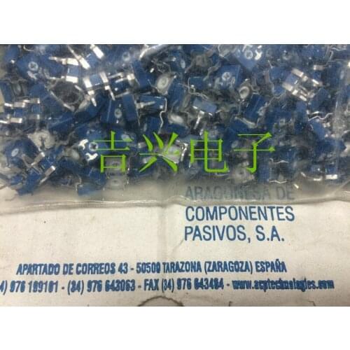 Original new 100% CA6XV5-10KA2020 10K adjustable resistance potentiometer 6.5x6.5x3.5mm (SWITCH)